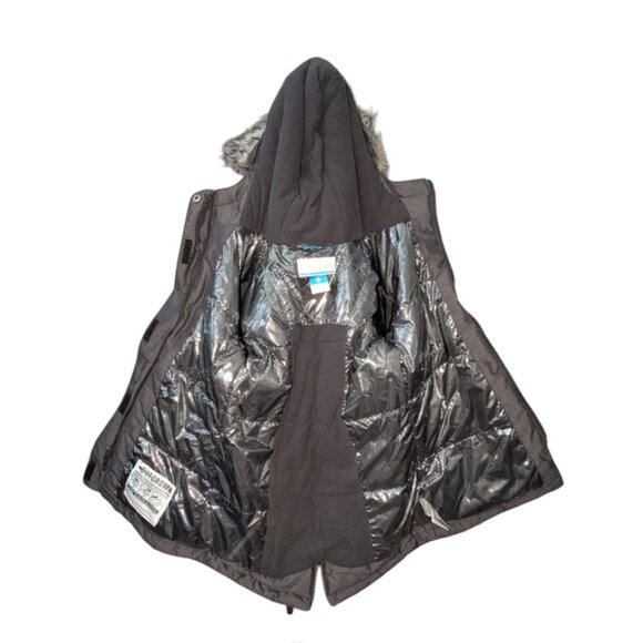 Columbia Nordic Strider II Insulated Omni-Tech Omni-Heat Faux Fur Hooded Jacket - Picture 8 of 9